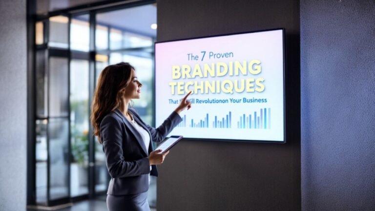 The 7 Proven Branding Techniques That Will Revolutionize Your Business