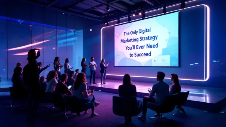 The Only Digital Marketing Strategy You’ll Ever Need to Succeed