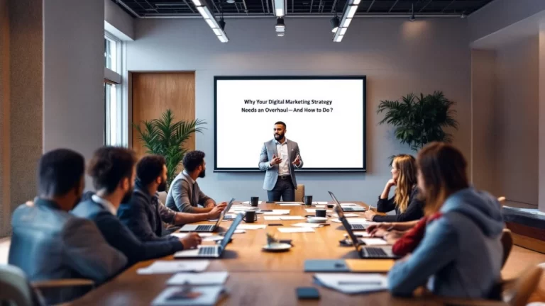 Why Your Digital Marketing Strategy Needs an Overhaul—And How to Do It