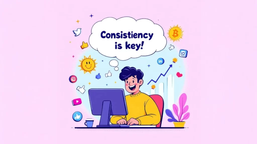 "Why Consistency Is the Secret to Explosive Social Media Growth"