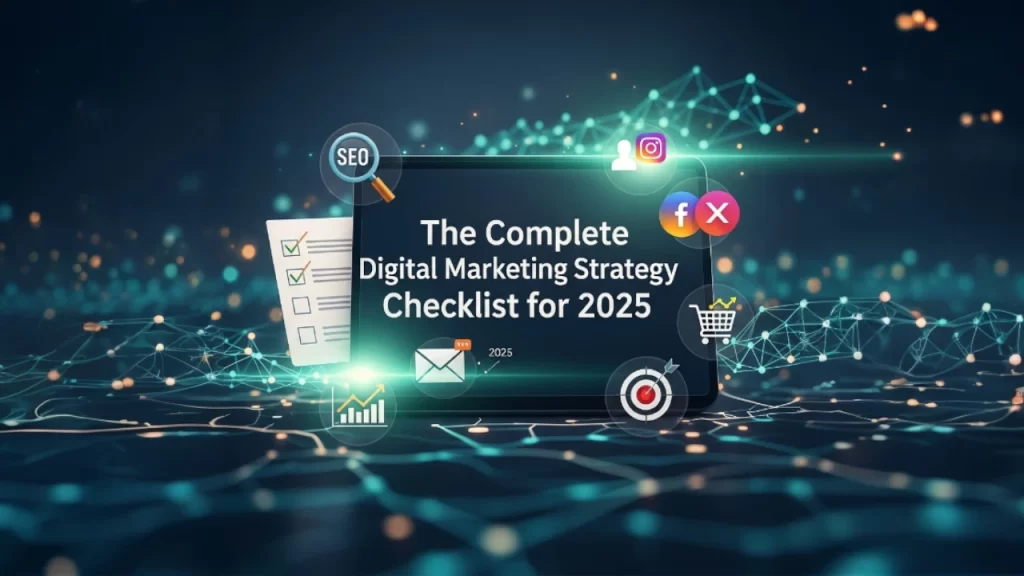 "The Complete Digital Marketing Strategy Checklist for 2025"