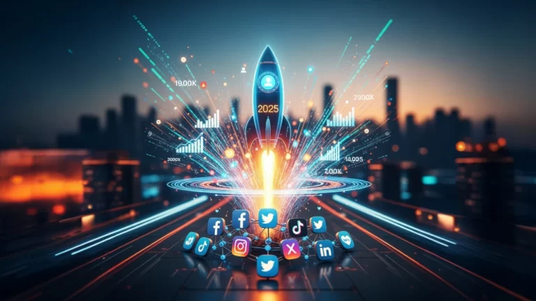 "The Ultimate Guide to Explosive Social Media Growth in 2025"