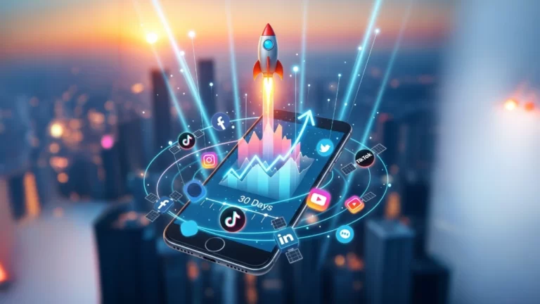 "How to Skyrocket Your Social Media Growth in Just 30 Days"